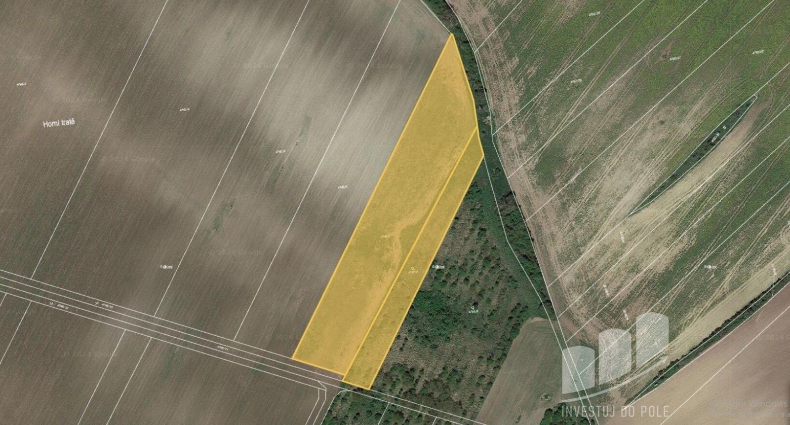 Zemědělské pozemky, Hustopeče, 2 413 m²