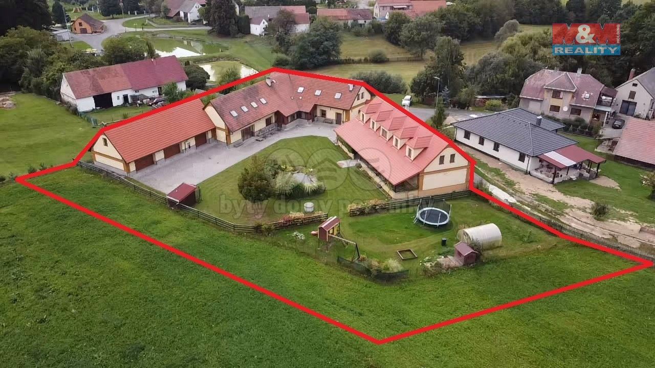 Prodej ubytovací zařízení - Mutice, Nová Ves u Mladé Vožice, 764 m²
