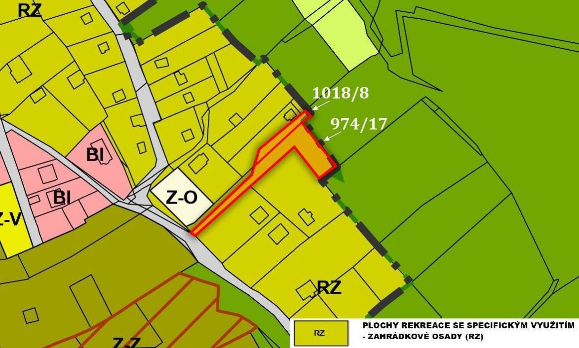 Prodej pozemek pro bydlení - Velké Žernoseky, 275 m²