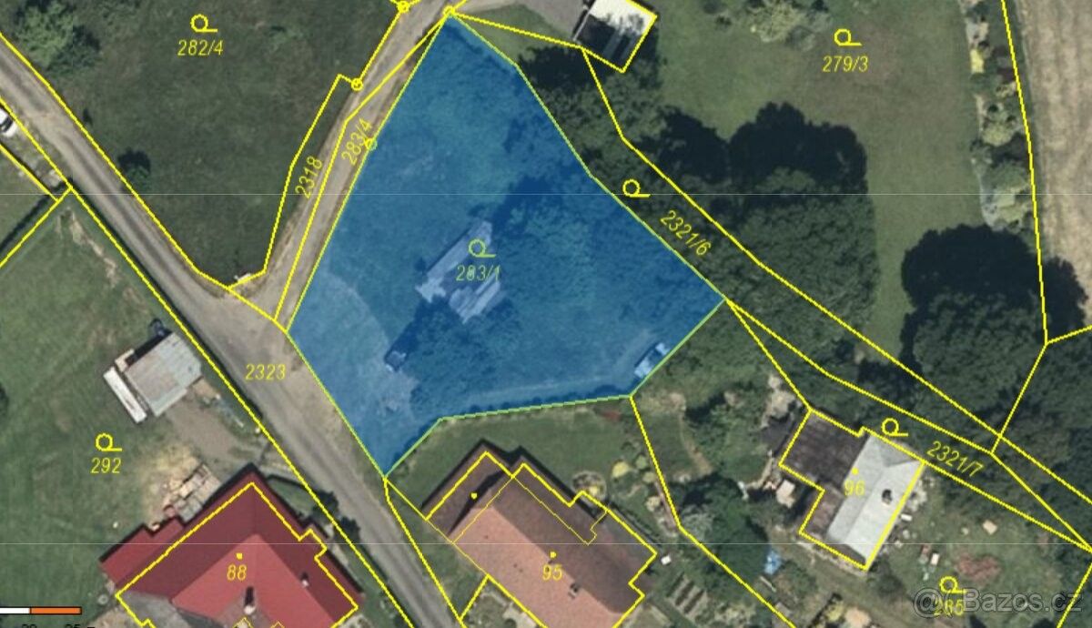 Prodej pozemek pro bydlení - Lanškroun, 563 01, 1 186 m²