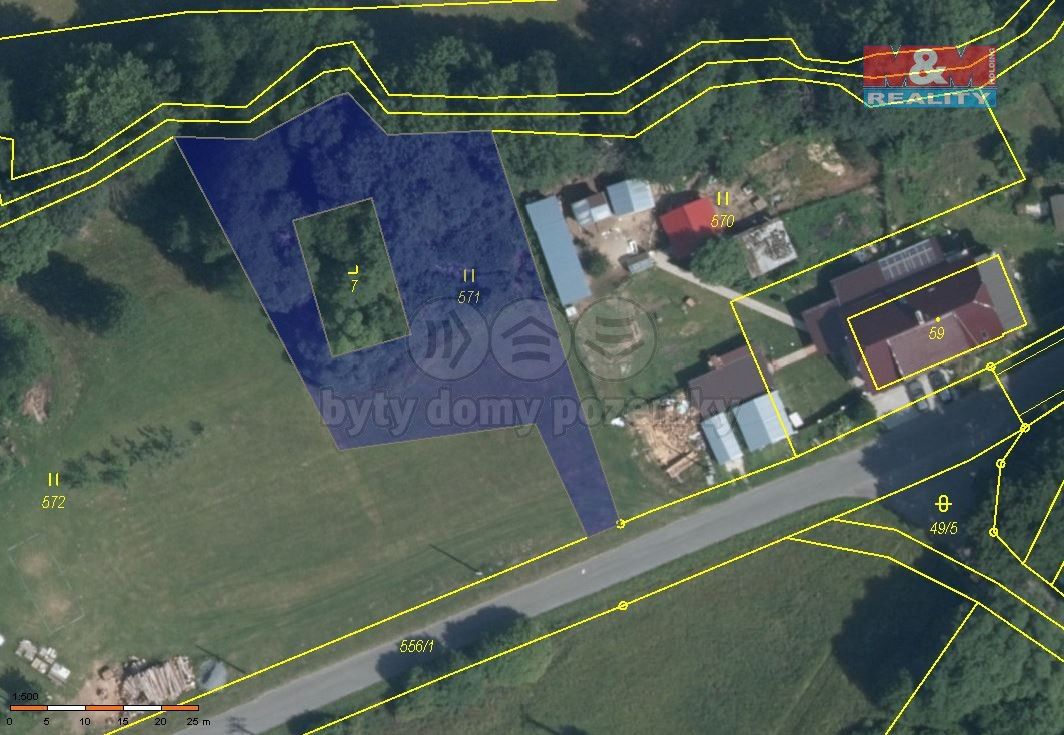 Prodej pozemek - Hanušovice, 788 33, 1 445 m²