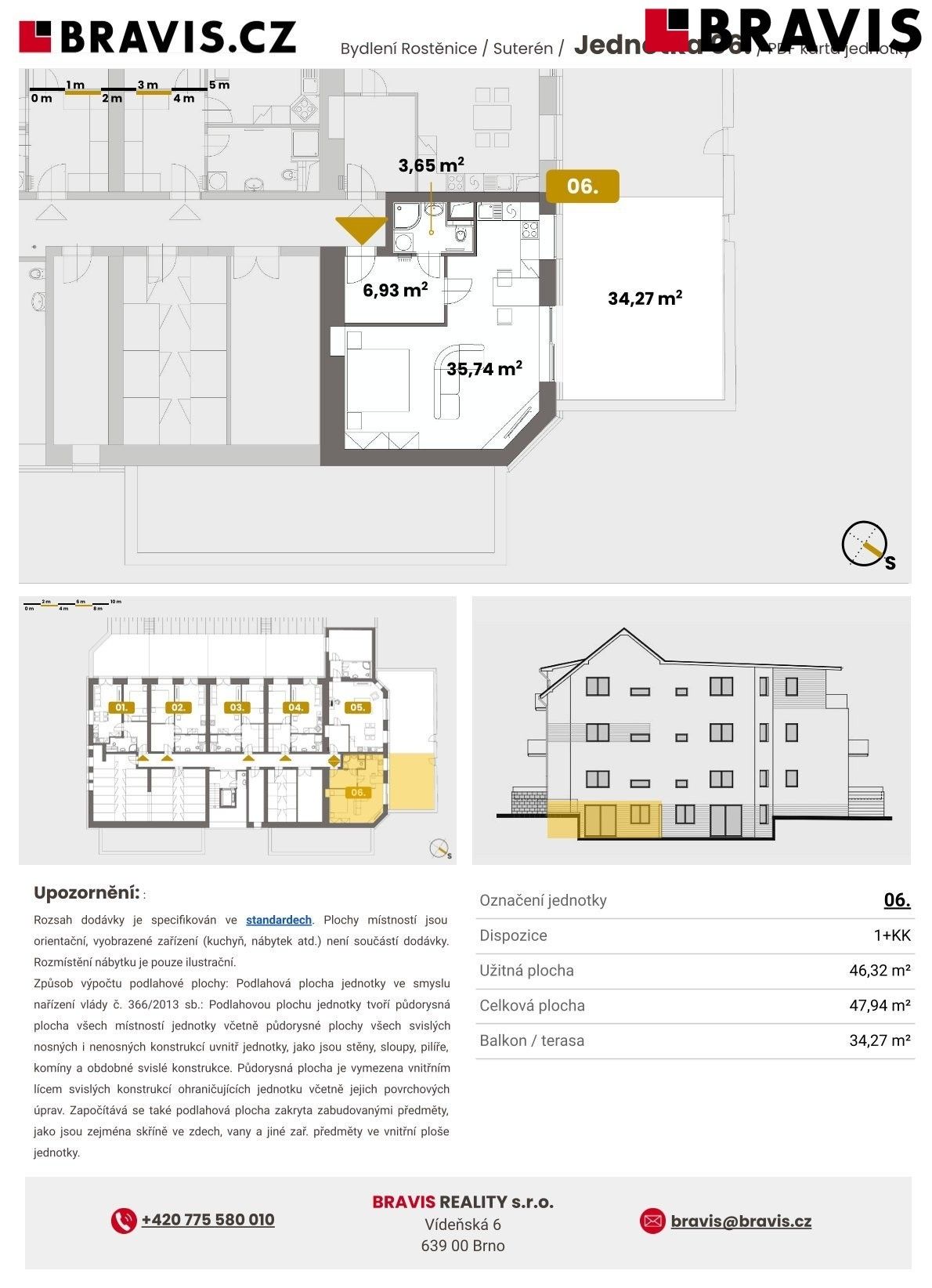 Prodej byt 2+kk - Rostěnice-Zvonovice, 82 m²