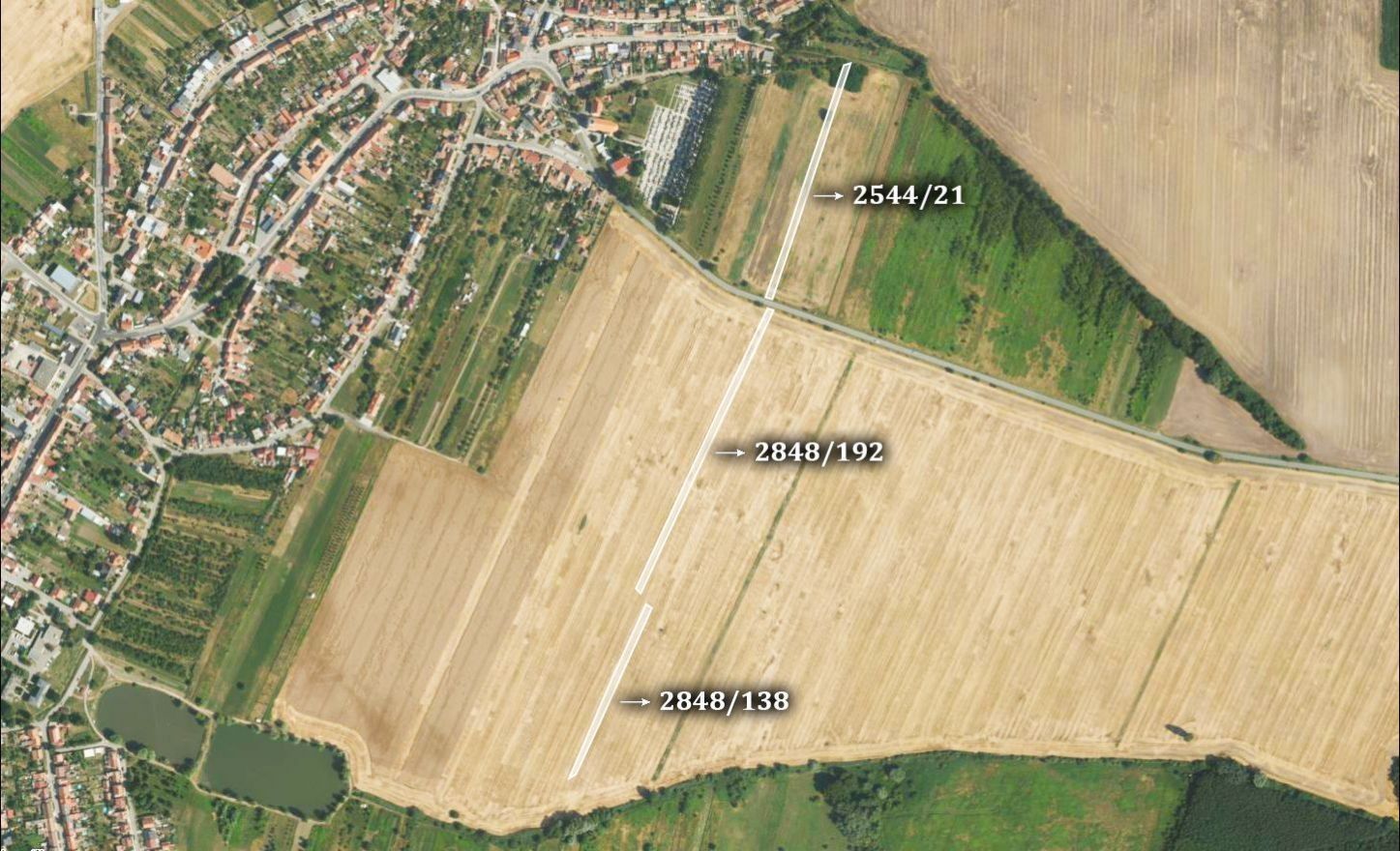 Zemědělské pozemky, Dubňany, 16 267 m²