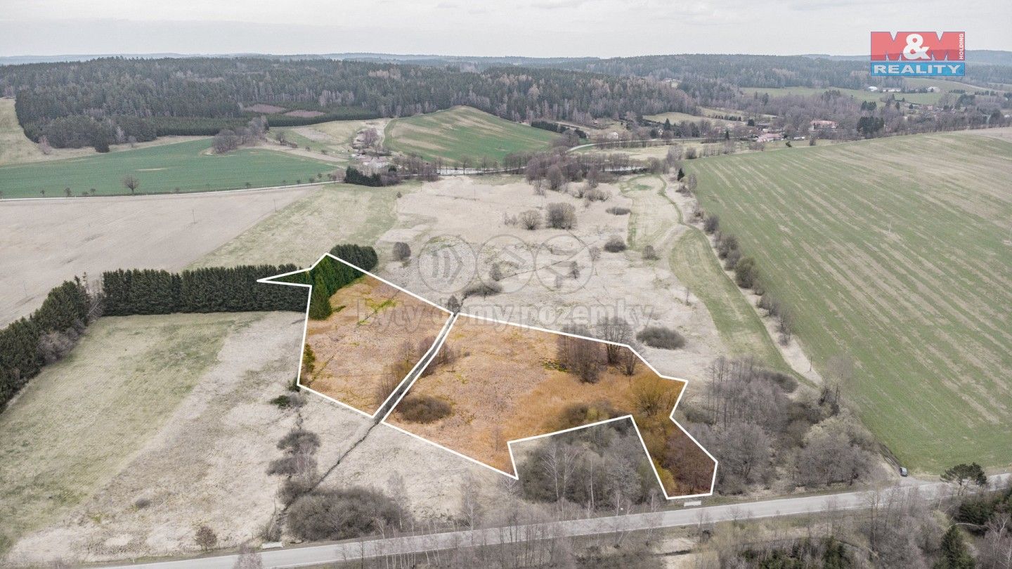 Prodej pozemek - Nová Bystřice, 16 618 m²