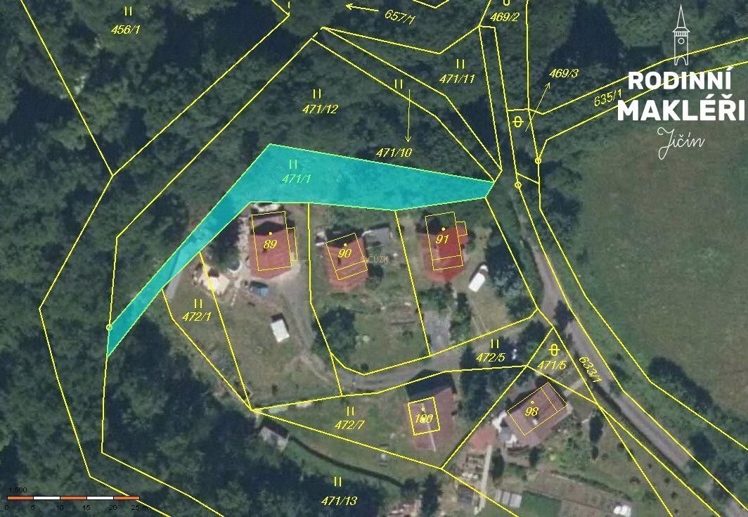 Prodej pozemek - Ostrov nad Ohří, 363 01, 490 m²