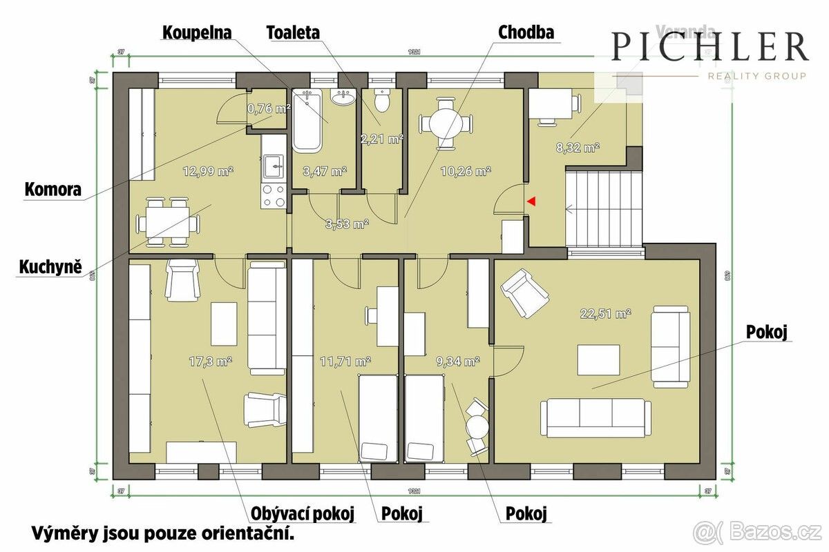 Prodej dům - Praha, 156 00, 133 m²