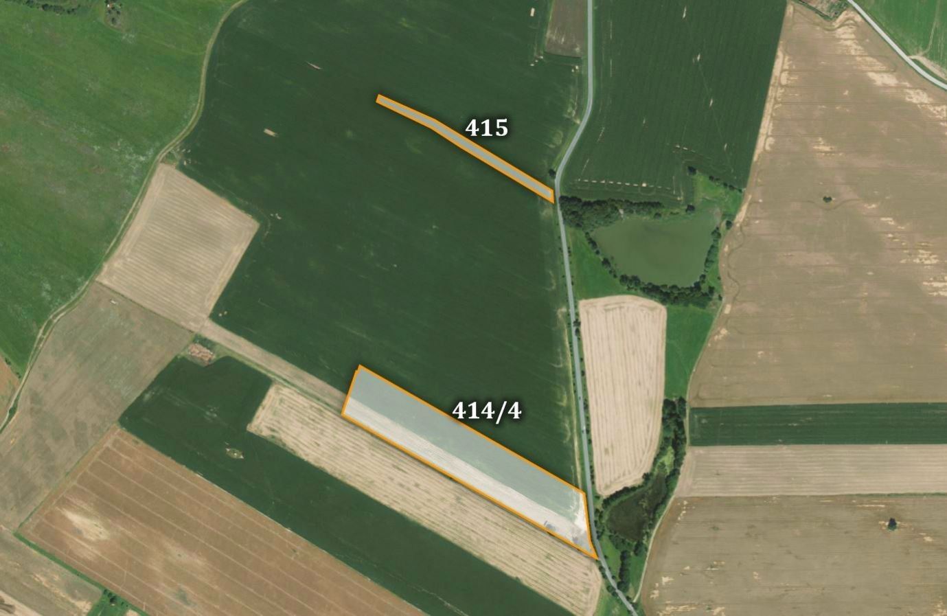 Prodej zemědělský pozemek - Klučov, 17 742 m²