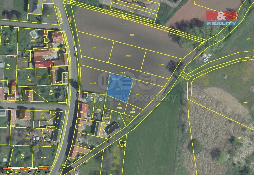 Prodej pozemek pro bydlení - Vinařice u Loun, 439 15, 669 m²