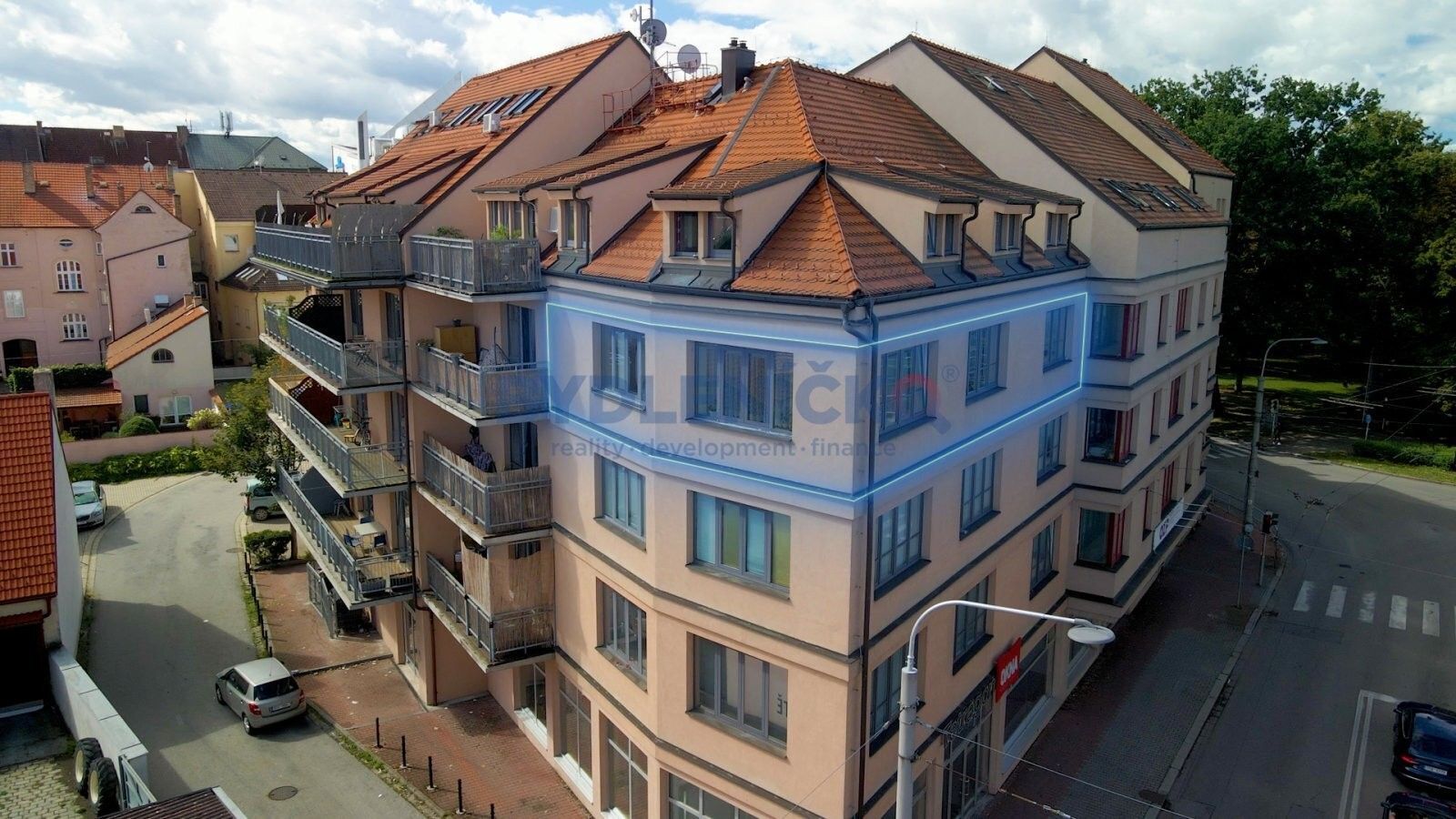 Prodej byt 3+kk - Rudolfovská tř, České Budějovice 6, 96 m²