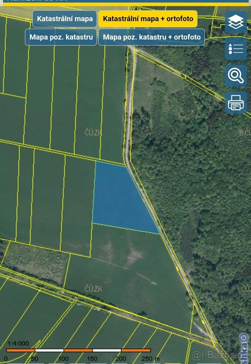 Prodej zemědělský pozemek - Dobruška, 518 01, 5 000 m²