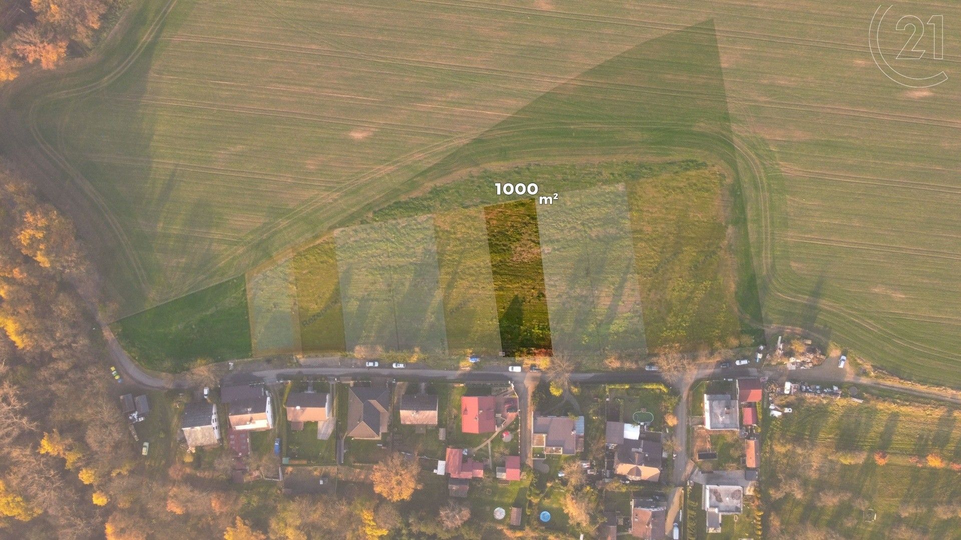 Prodej pozemek pro bydlení - Domašín, Vlašim, 1 000 m²