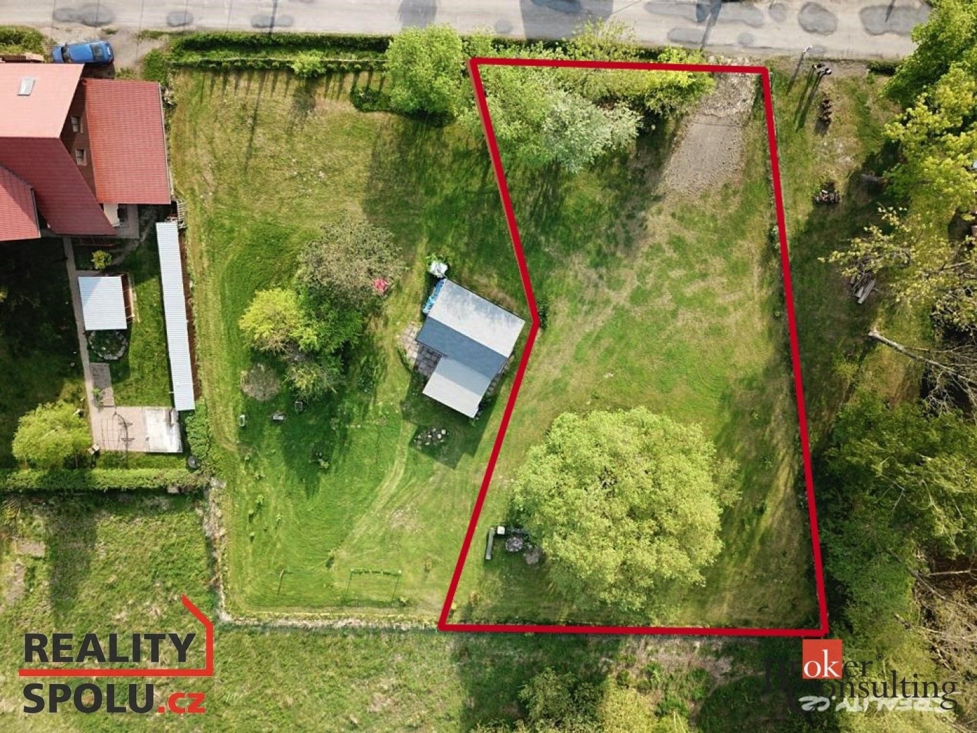 Prodej pozemek pro bydlení - Jivina, Vlastibořice, 1 250 m²