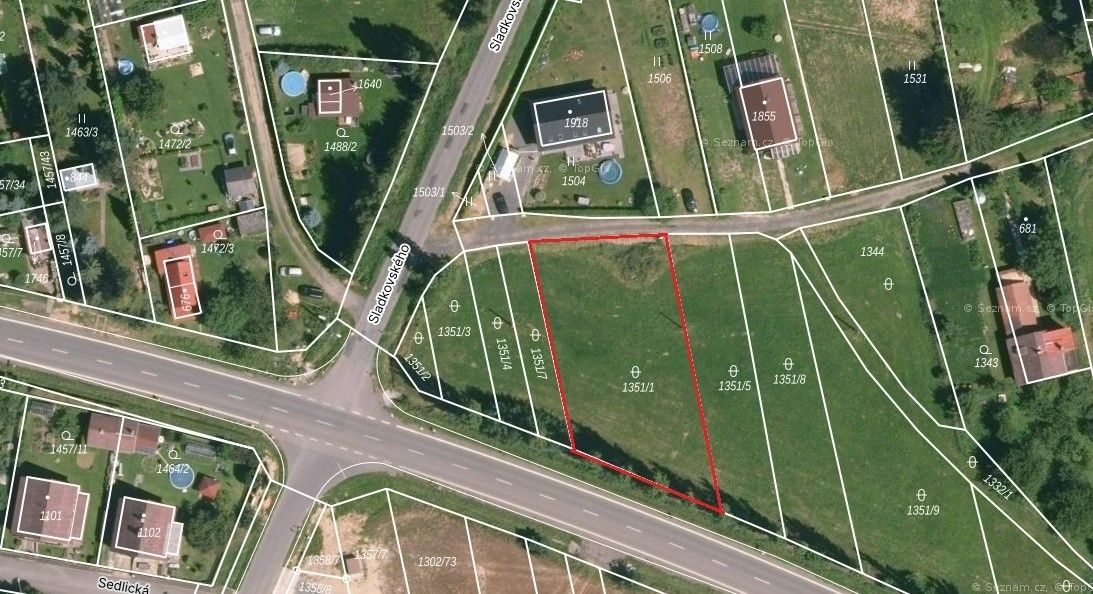 Pozemky pro bydlení, Rožmitál pod Třemšínem, 262 42, 1 252 m²
