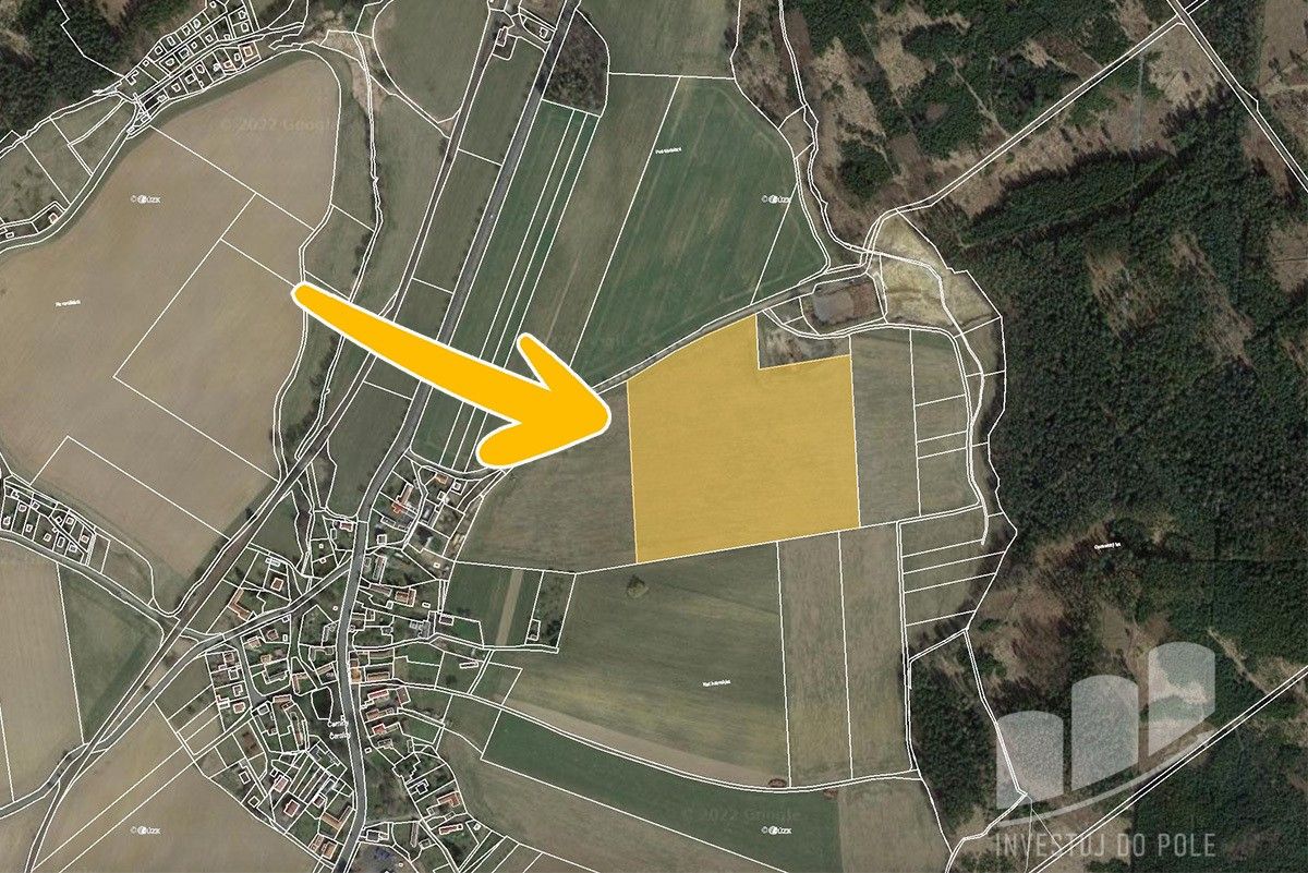 Prodej zemědělský pozemek - Černíny, 68 166 m²