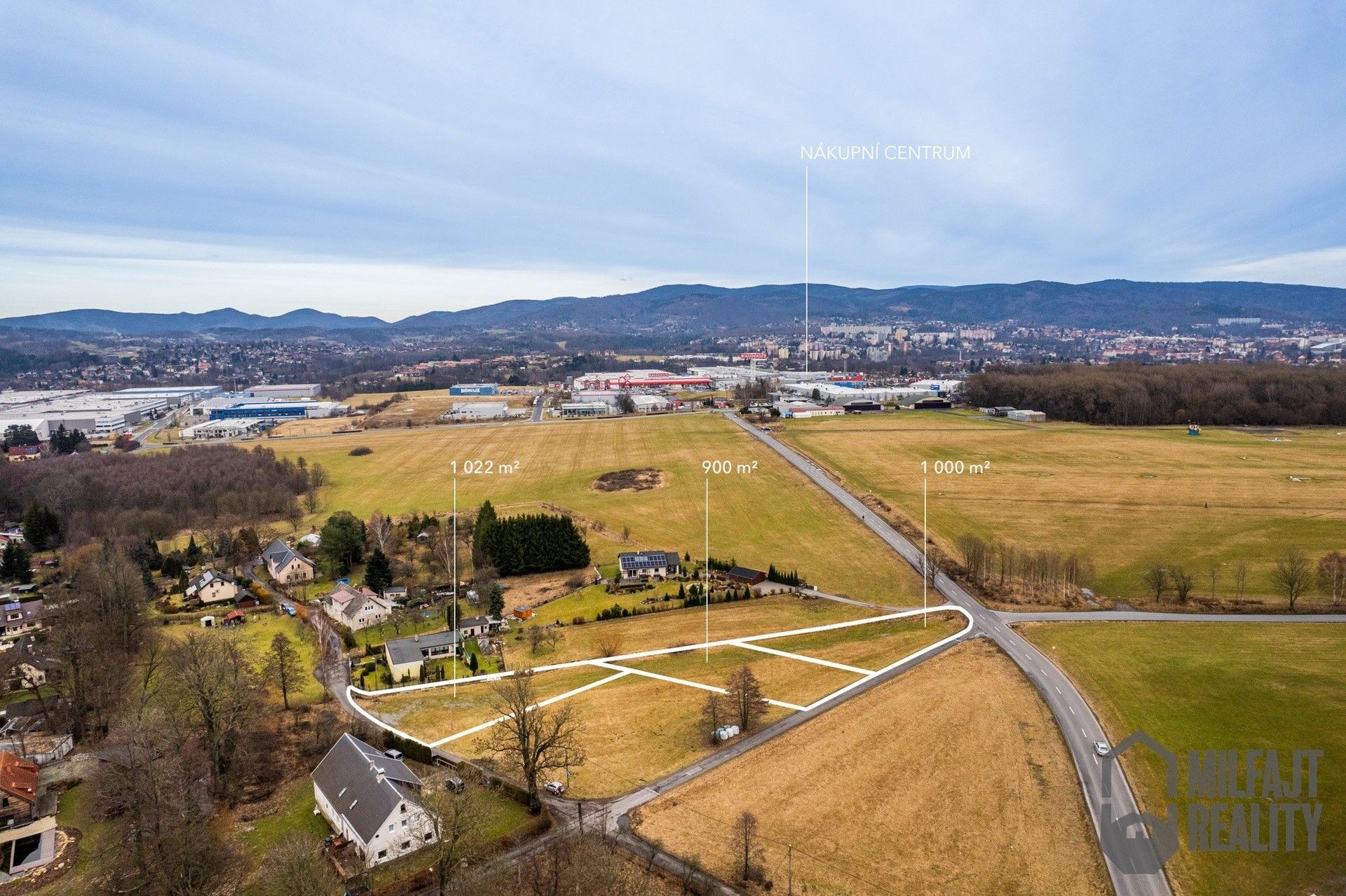 Pozemky pro bydlení, Malinová, Liberec, 1 022 m²