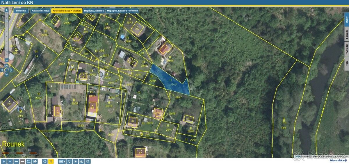 Prodej pozemek - Vyskytná nad Jihlavou, 588 41, 288 m²