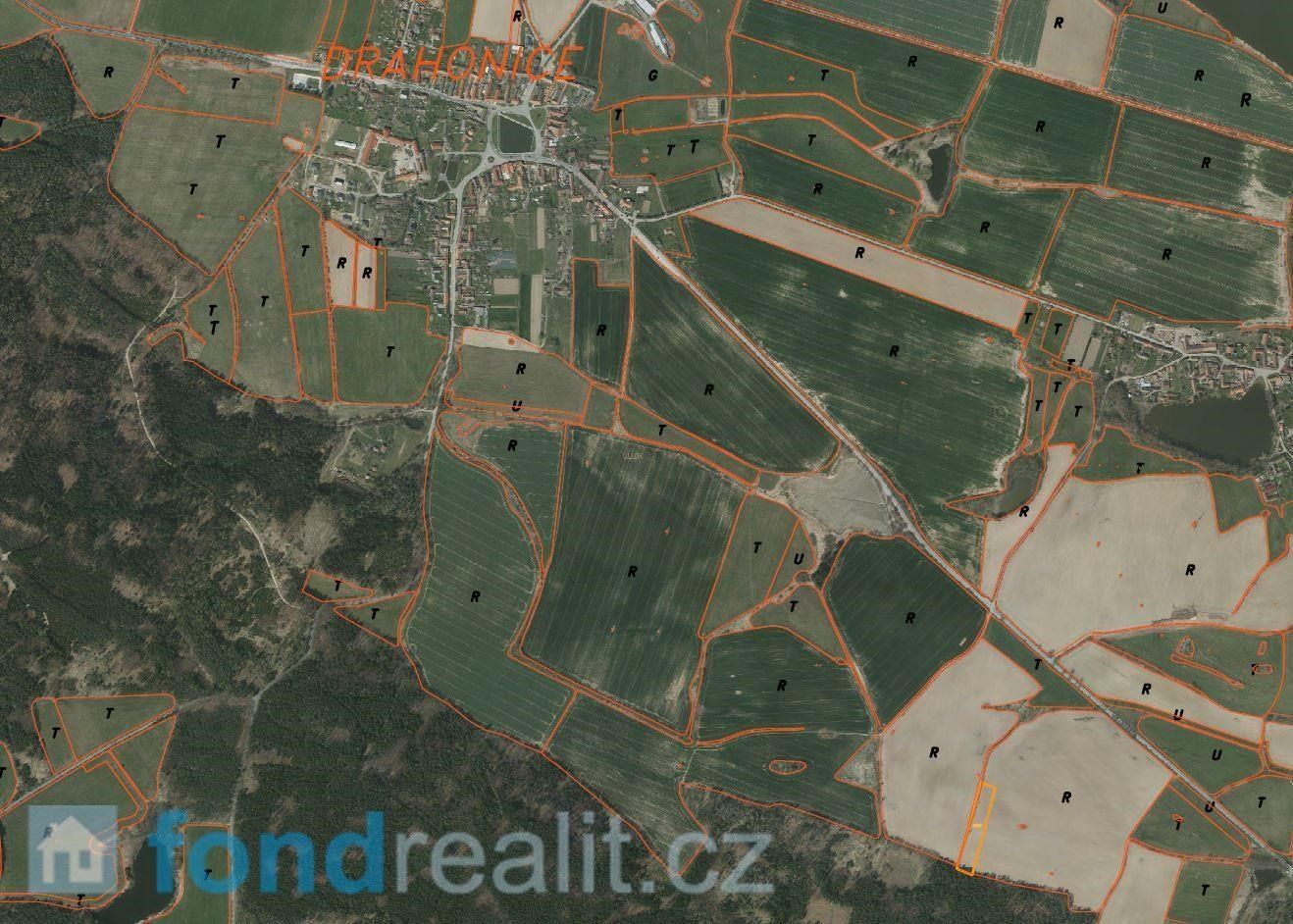 Zemědělské pozemky, Drahonice, 6 968 m²