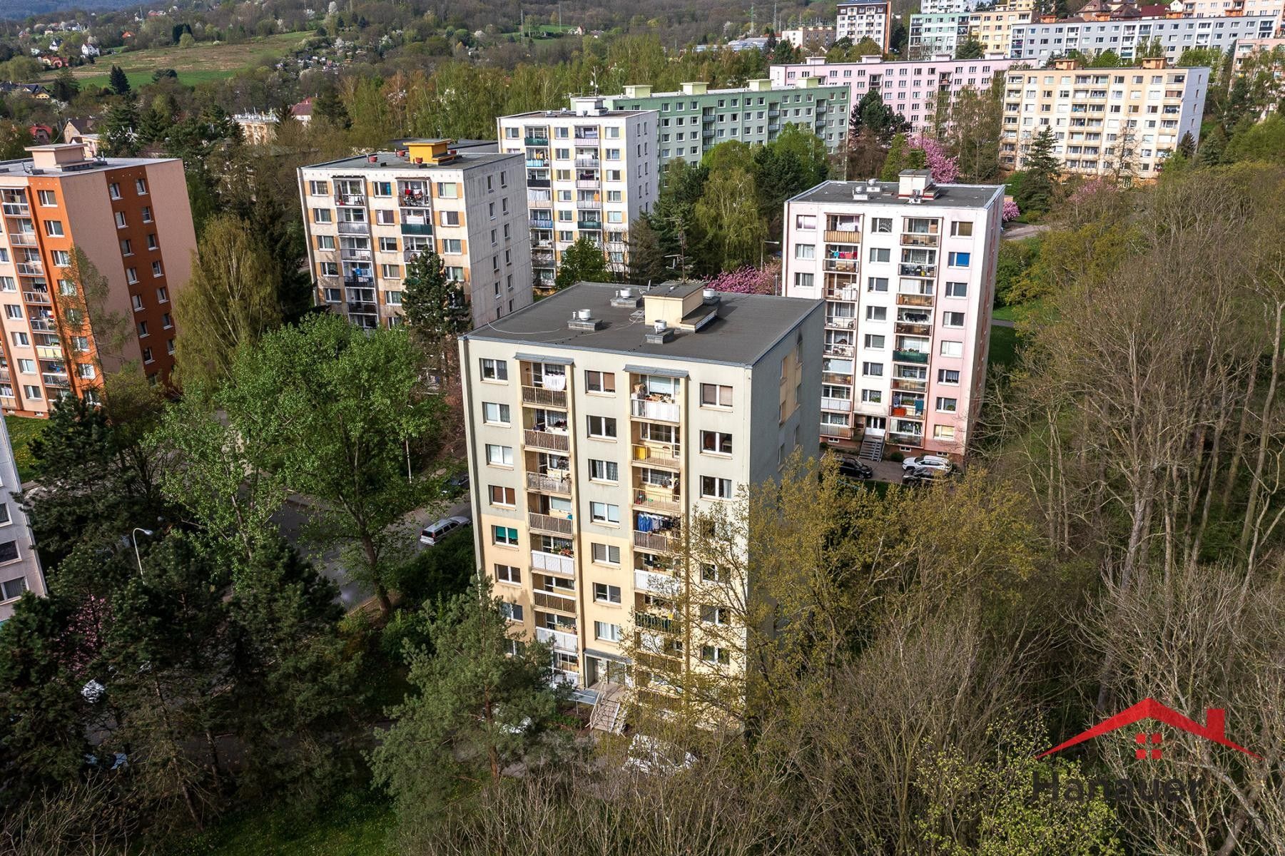 Prodej byt 2+1 - U Tvrze, Děčín Vi-Letná, Česko, 58 m²