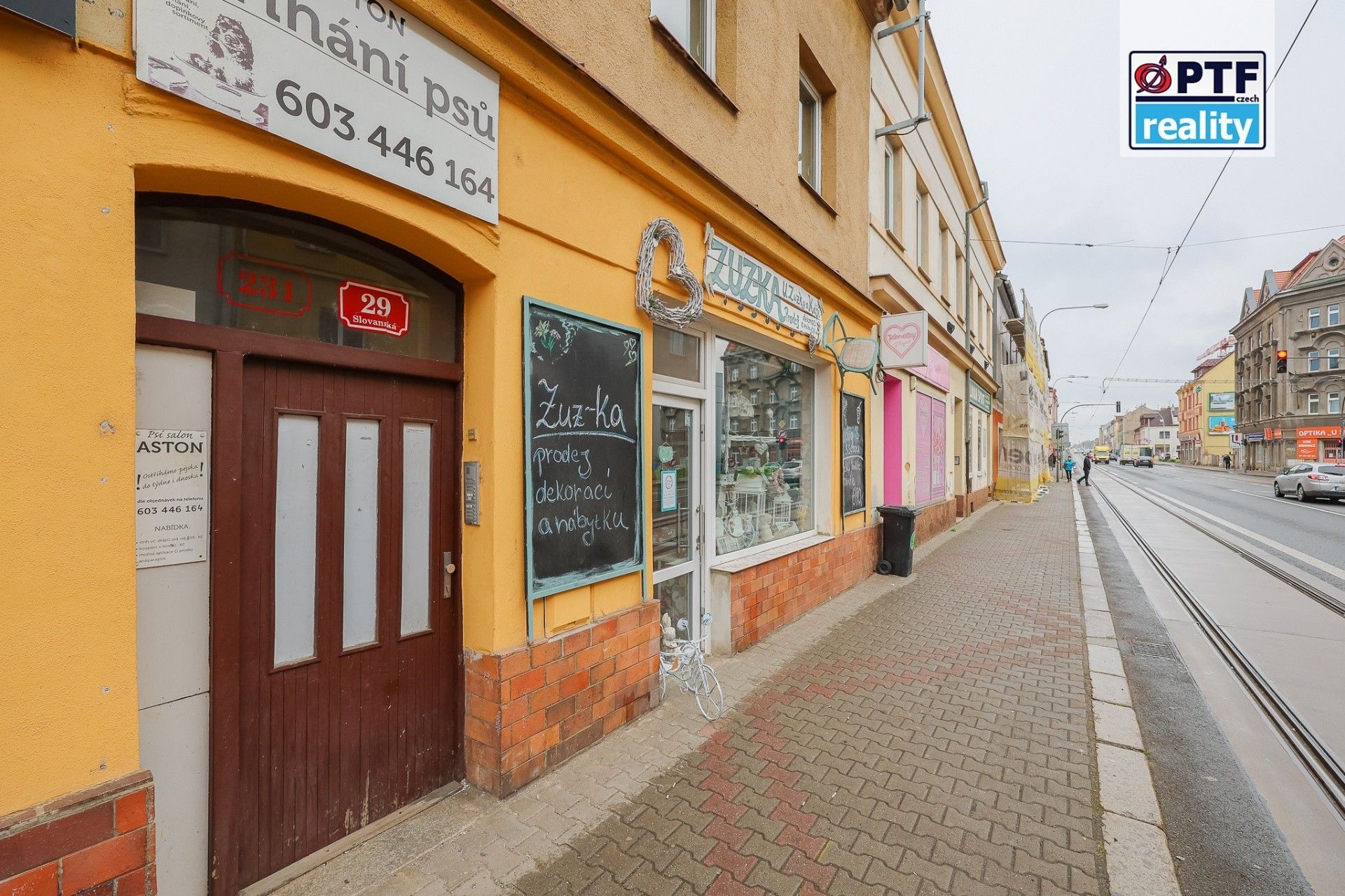 Obchodní prostory, Slovanská, Východní Předměstí, Plzeň, 49 m²