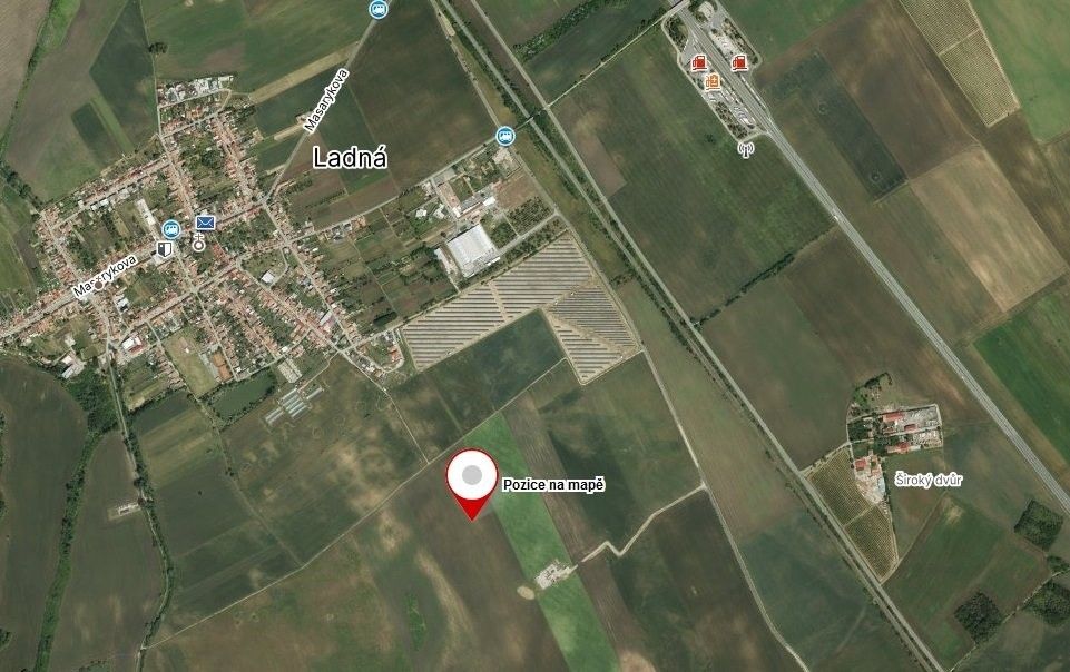 Zemědělské pozemky, Ladná, 4 025 m²