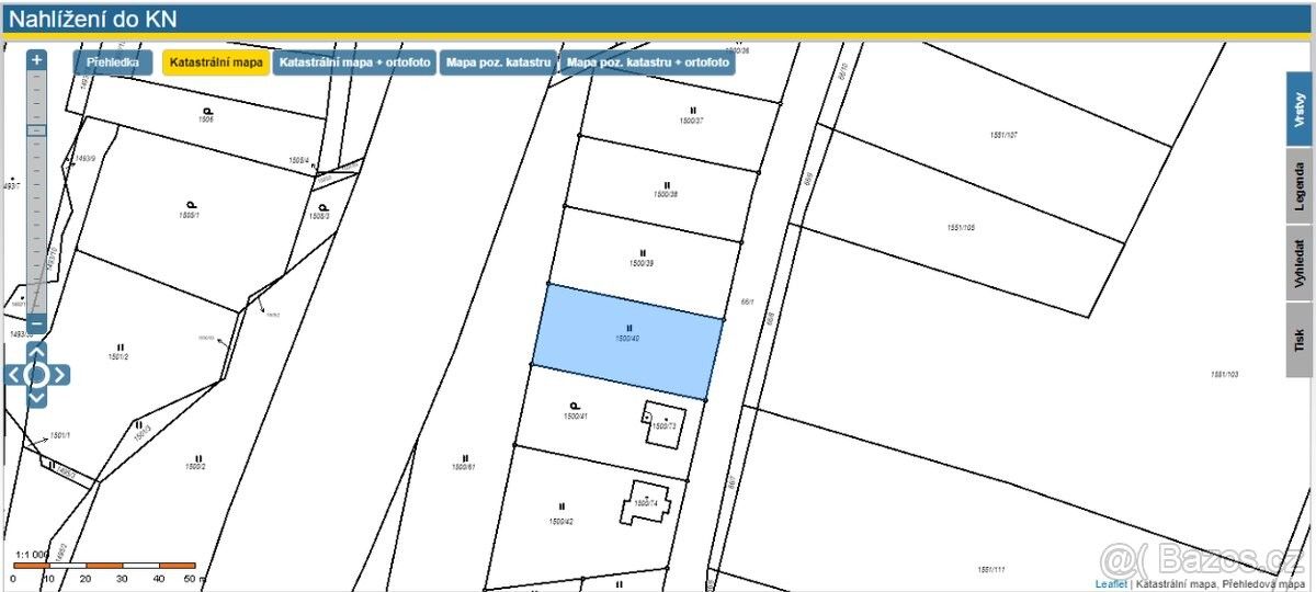 Prodej pozemek pro bydlení - Slušovice, 763 15, 1 242 m²