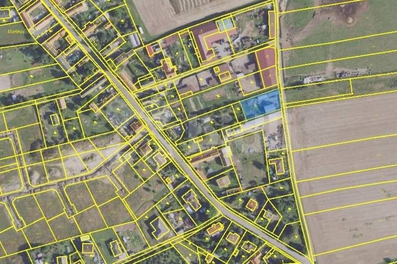Pozemky pro bydlení, Martinov, Záryby, 1 002 m²