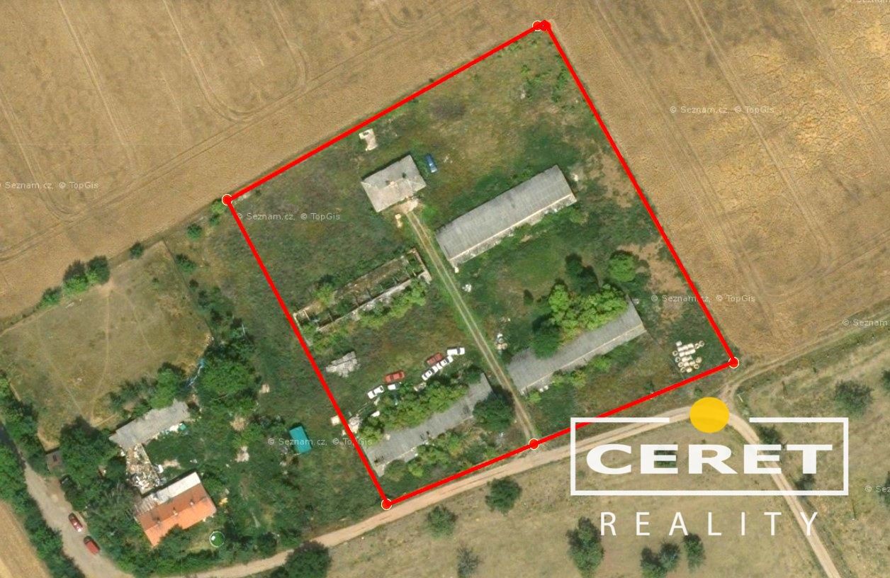 Prodej komerční pozemek - Perč, Žatec, 8 000 m²