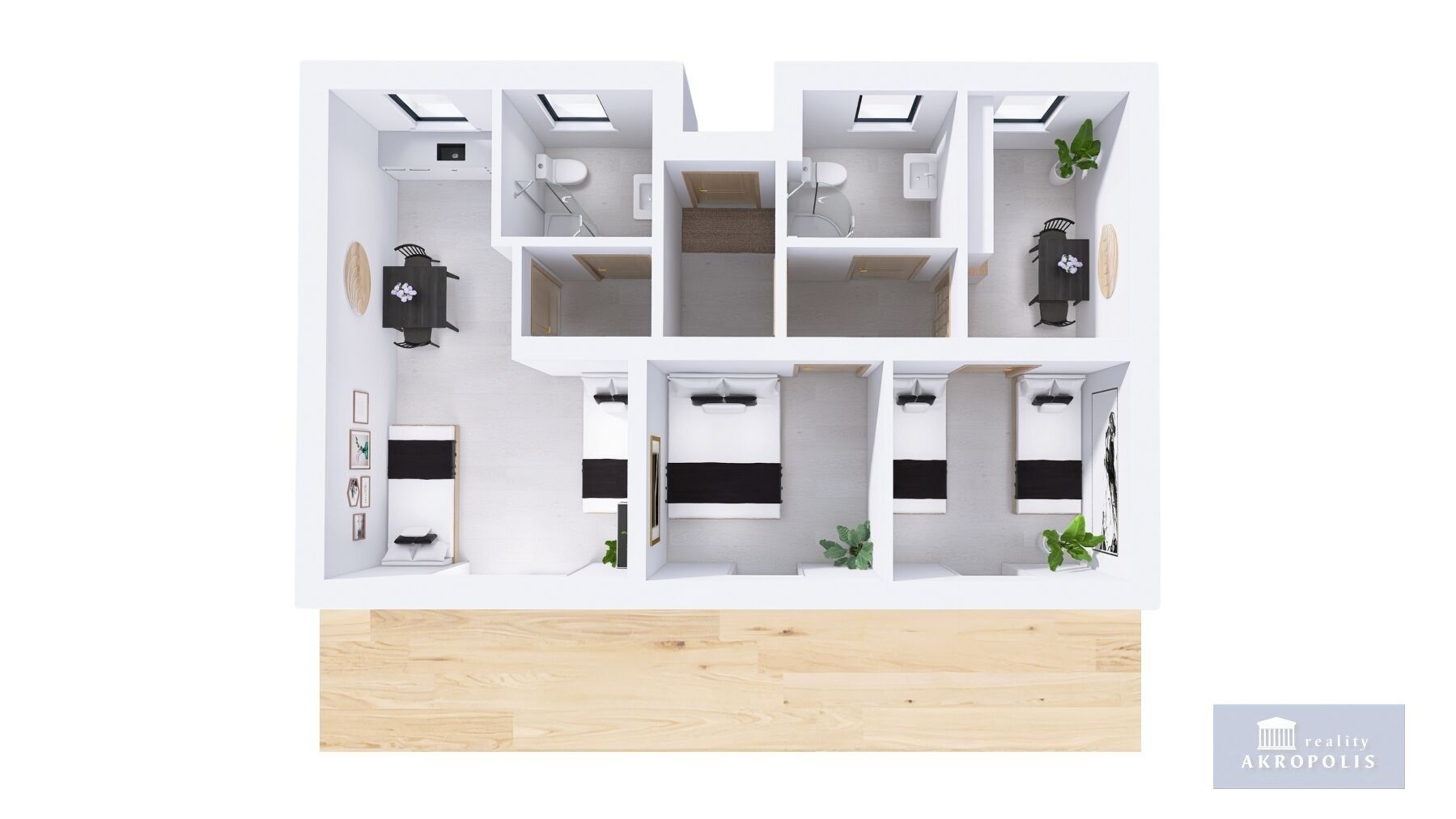 Prodej ubytovací zařízení - Nový Přerov, 86 m²