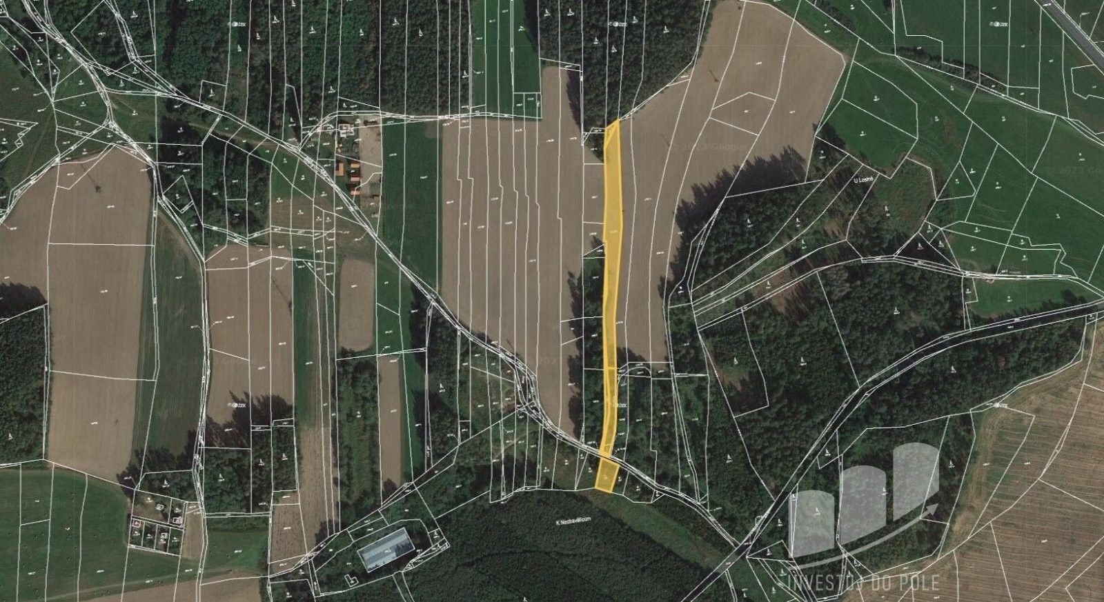 Prodej zemědělský pozemek - Losiná, 6 175 m²