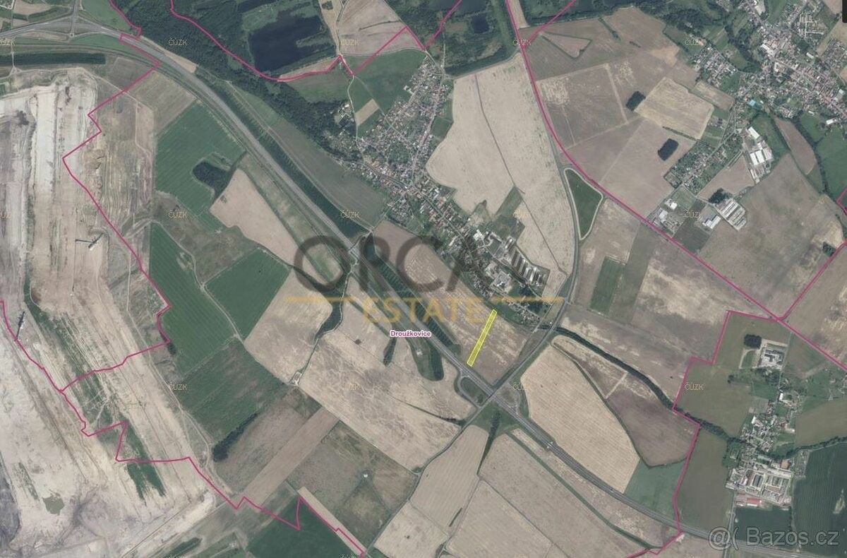 Prodej zemědělský pozemek - Droužkovice, 431 44, 2 328 m²
