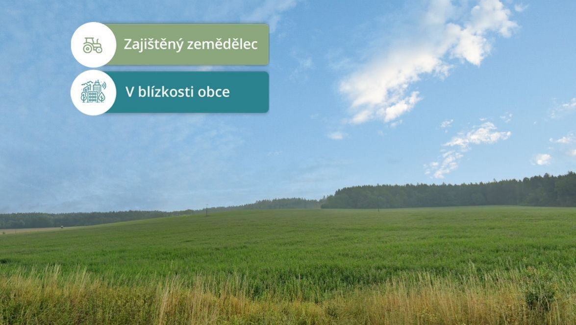 Prodej zemědělský pozemek - Vlčí, 61 043 m²