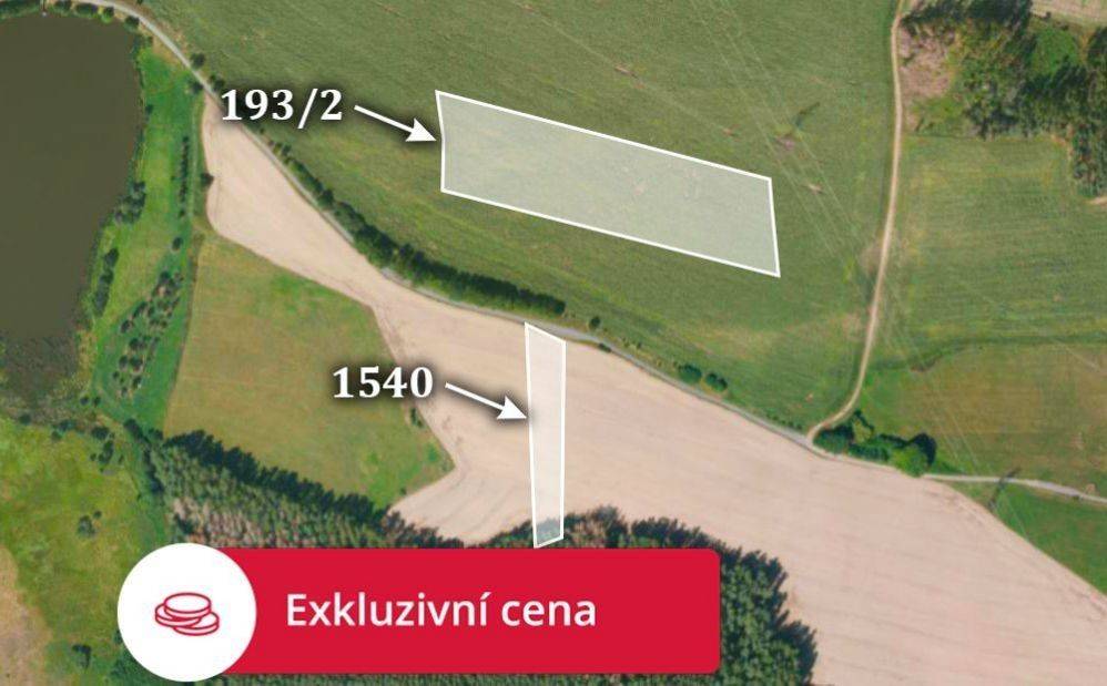 Zemědělské pozemky, Myslív, 22 830 m²