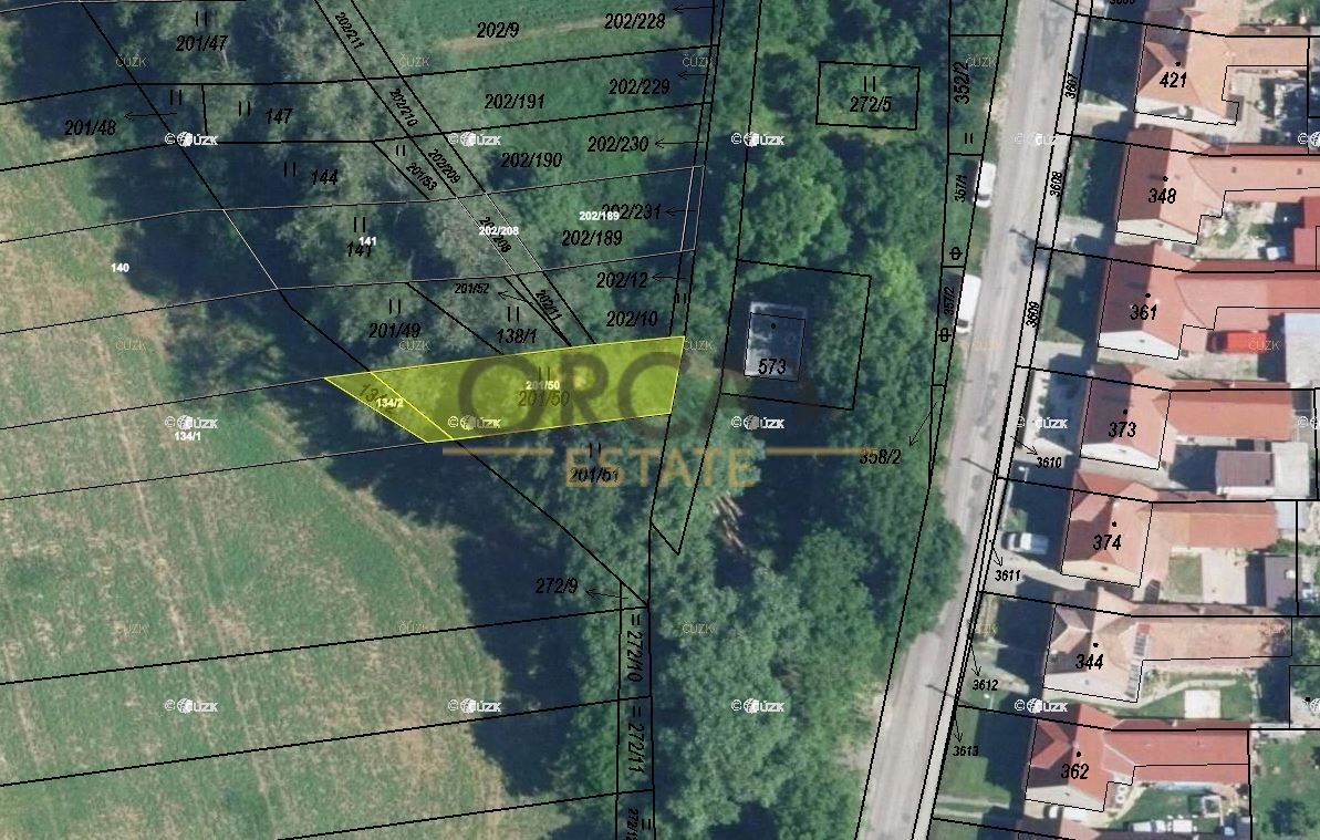 Prodej pozemek - Moravany u Kyjova, 696 50, 101 m²