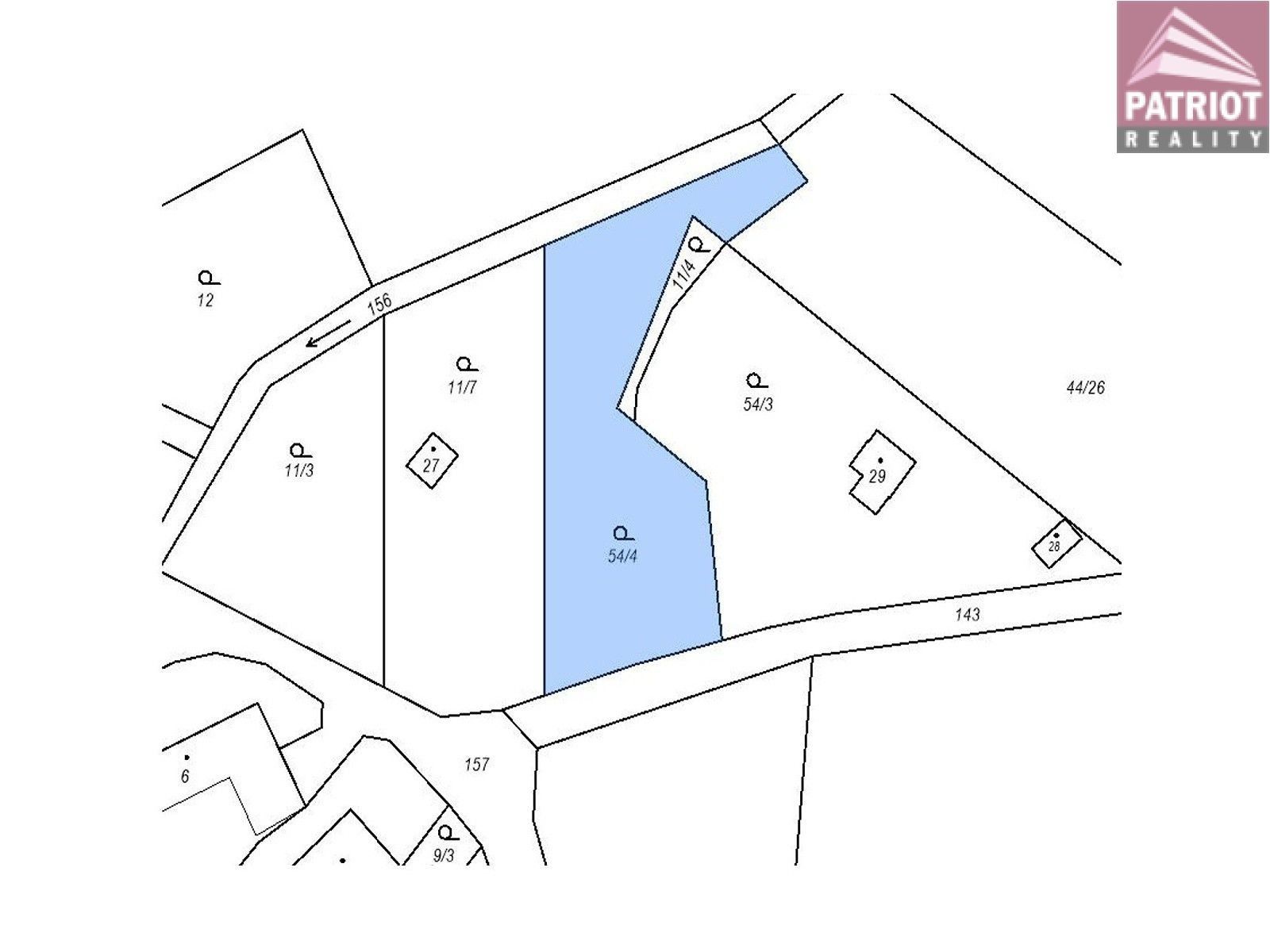 Pozemky pro bydlení, Svrčov, Lazníky, 1 002 m²