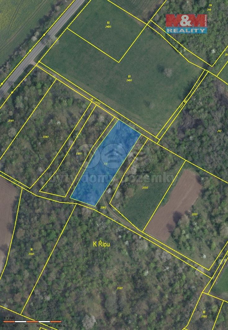 Prodej pozemek - Roudnice nad Labem, 413 01, 1 831 m²