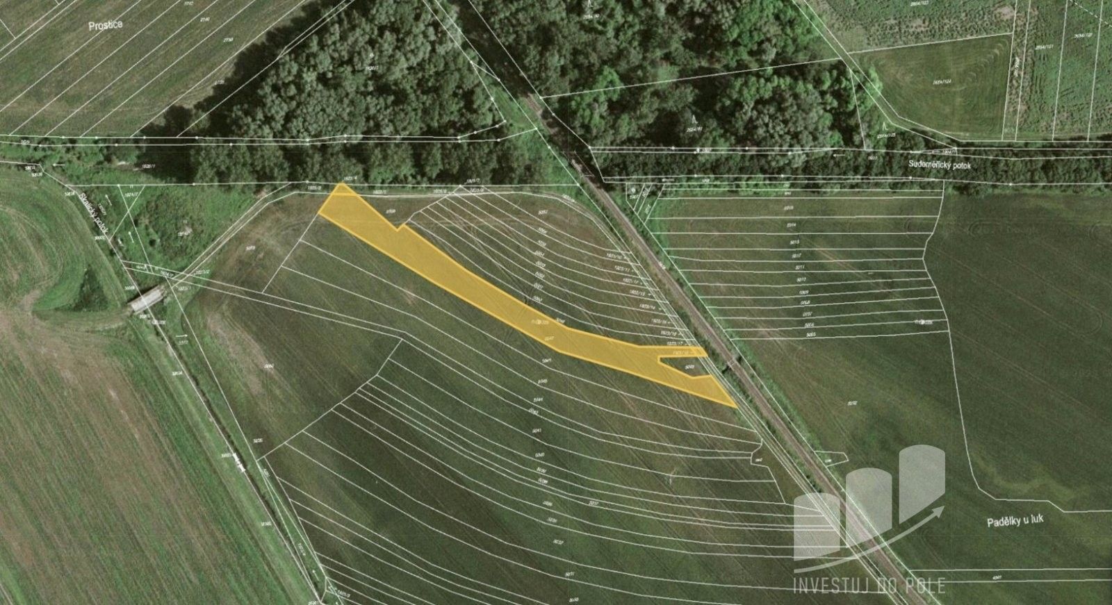 Zemědělské pozemky, Sudoměřice, 1 636 m²