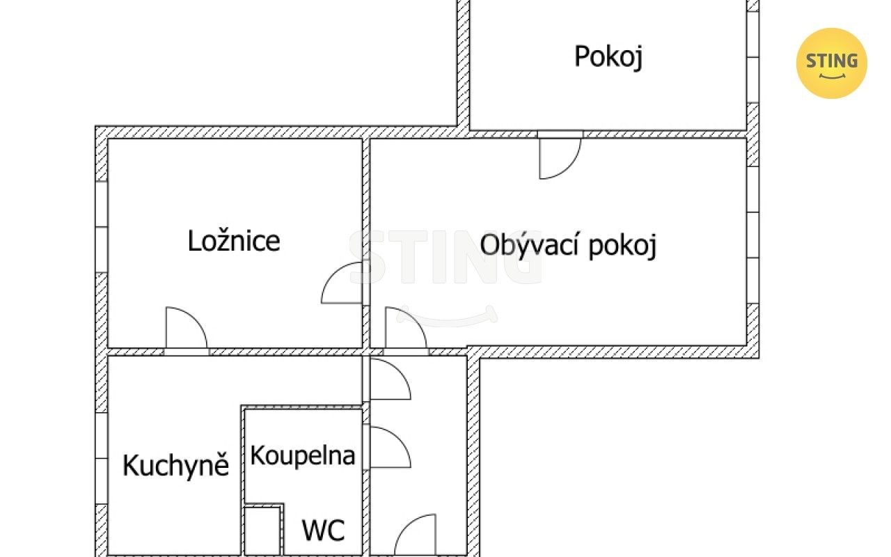 Prodej byt 3+1 - Severovýchod, Zábřeh, 68 m²