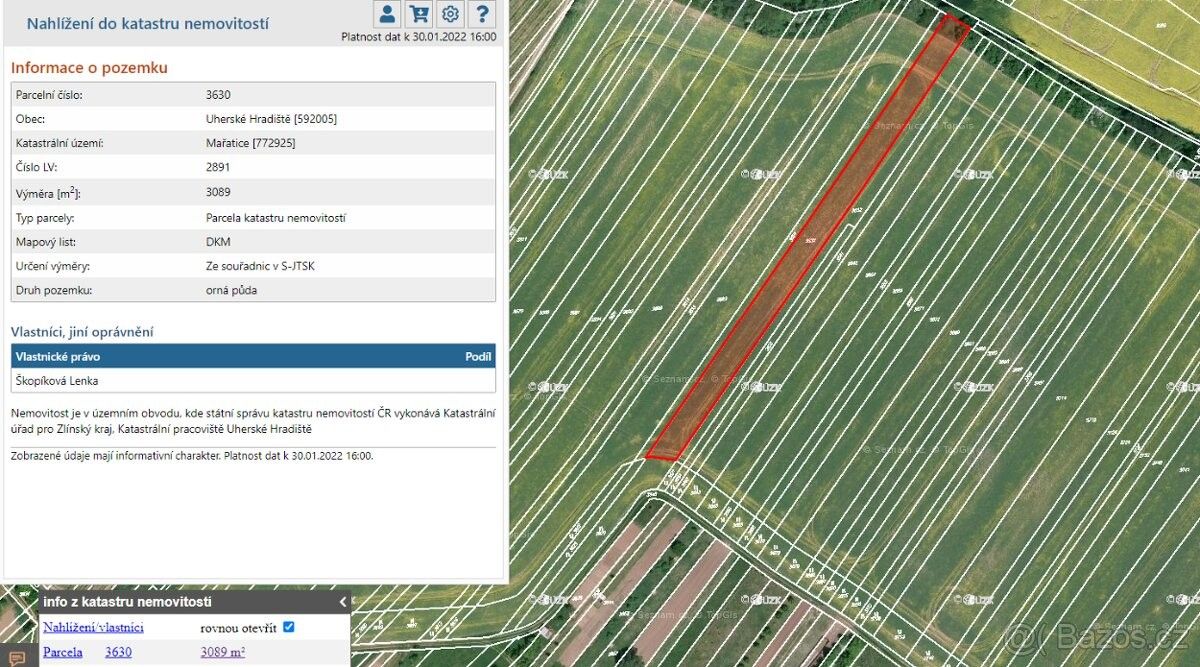 Prodej zemědělský pozemek - Uherské Hradiště, 686 05, 3 924 m²