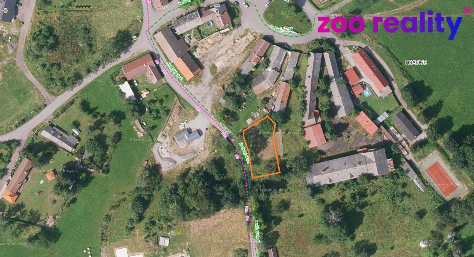 Pozemky pro bydlení, Hrabice, Vimperk, 984 m²