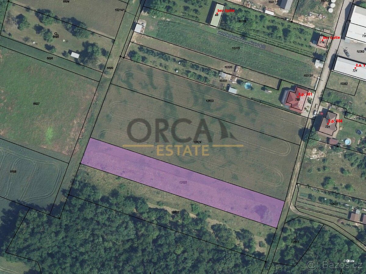 Zemědělské pozemky, Hrabětice, 671 68, 696 m²