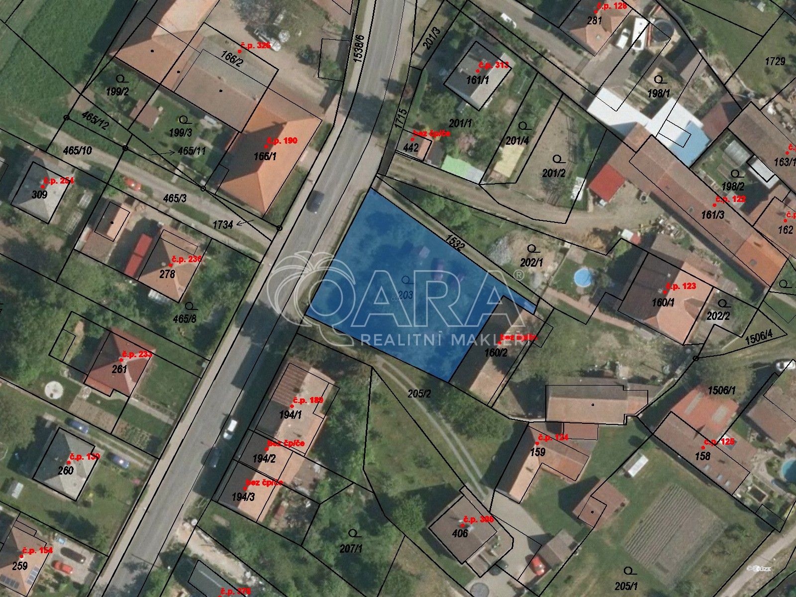 Pozemky pro bydlení, Rosice, 188 m²