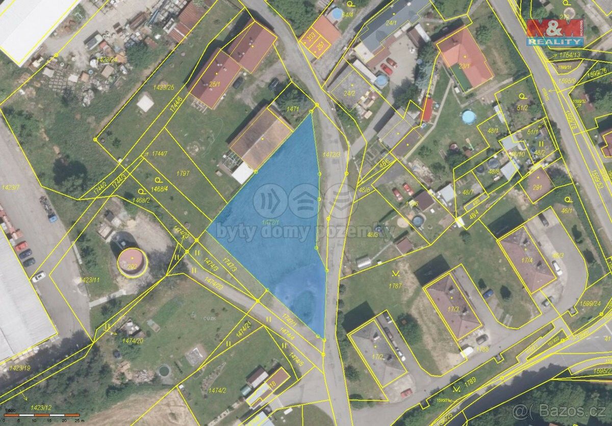 Prodej pozemek - Brniště, 471 29, 1 535 m²