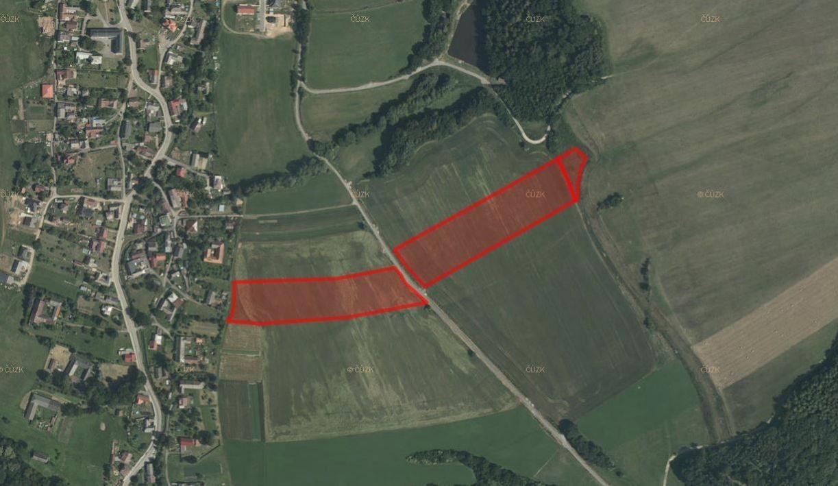 Zemědělské pozemky, Tatenice, 11 587 m²