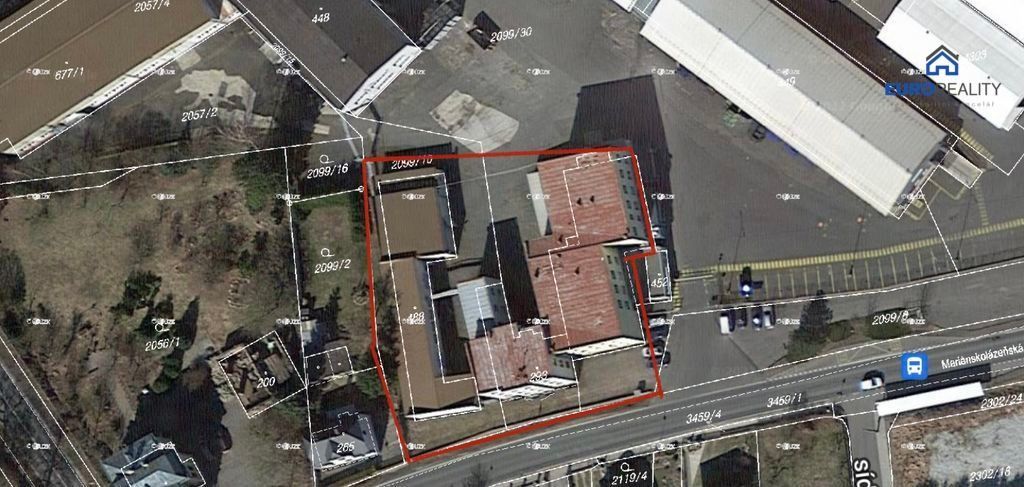 Prodej kancelář - Mariánskolázeňská, Chodová Planá, 3 290 m²