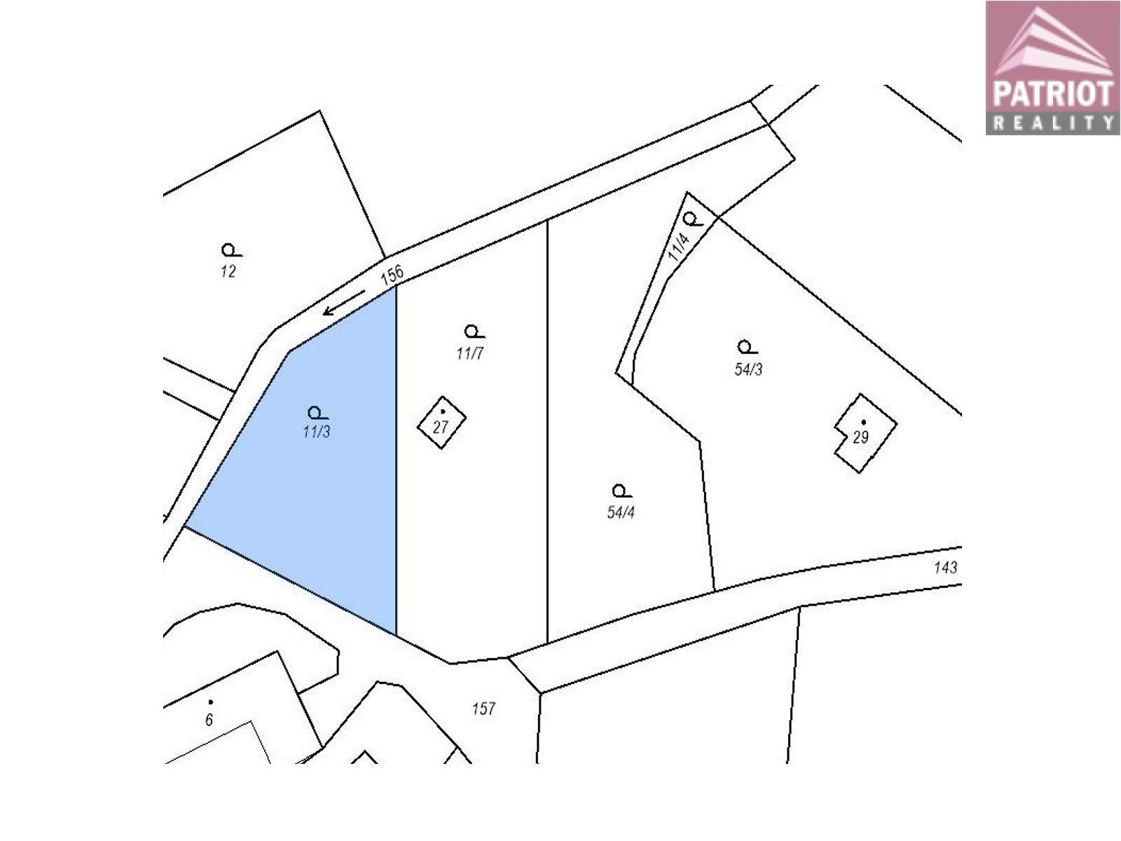 Pozemky pro bydlení, Svrčov, Lazníky, 717 m²