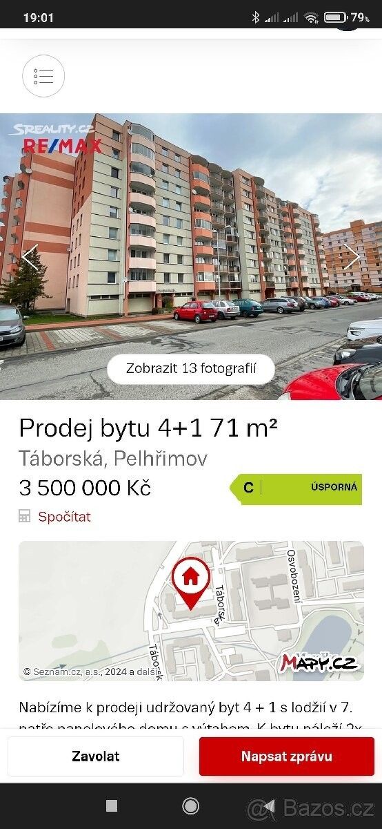 Prodej byt 4+1 - Pelhřimov, 393 01