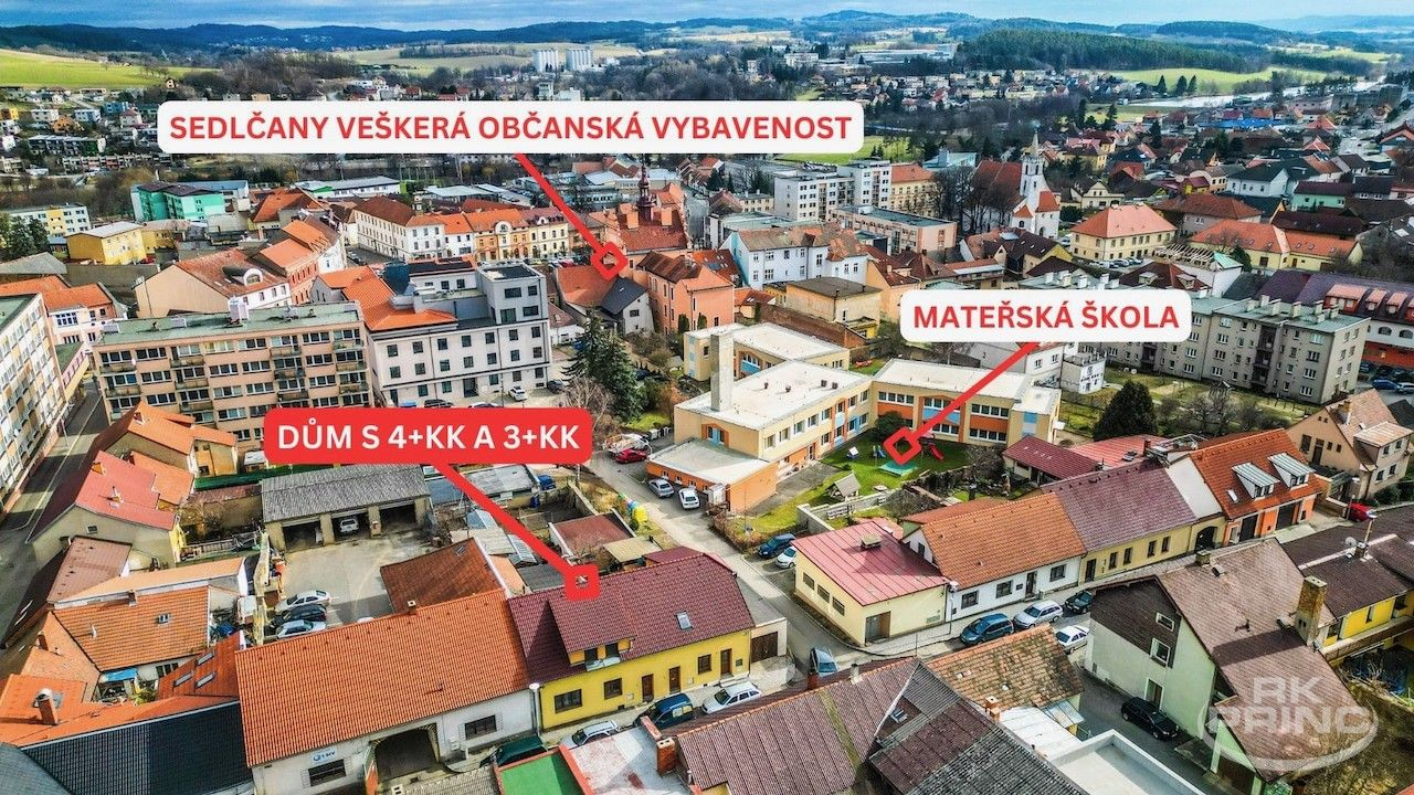 Prodej dům - Šafaříkova, Sedlčany, 328 m²