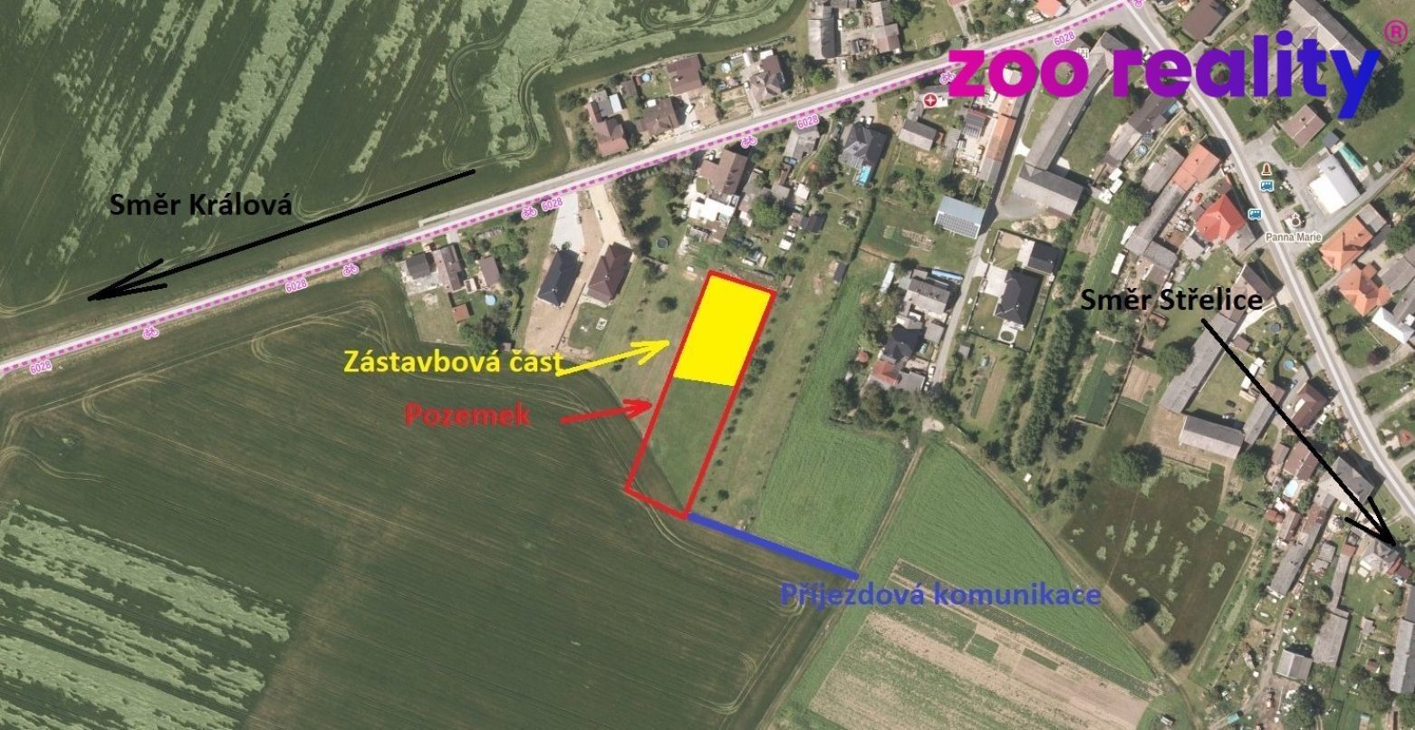 Pozemky pro bydlení, Uničov, 2 941 m²