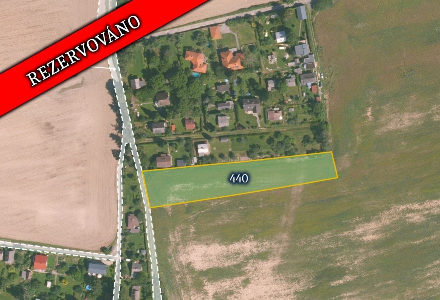 Prodej zemědělský pozemek - Čisovice, 4 082 m²