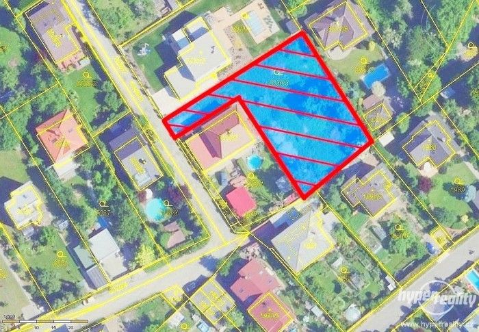 Prodej pozemek pro bydlení - Hradecká, Černošice, 1 137 m²